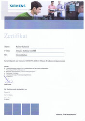 SIEMENS-LOGO 8 Basis Workshop