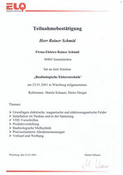 Baubiologische Elektrotechnik