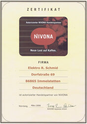 NIVONA Handelspartner